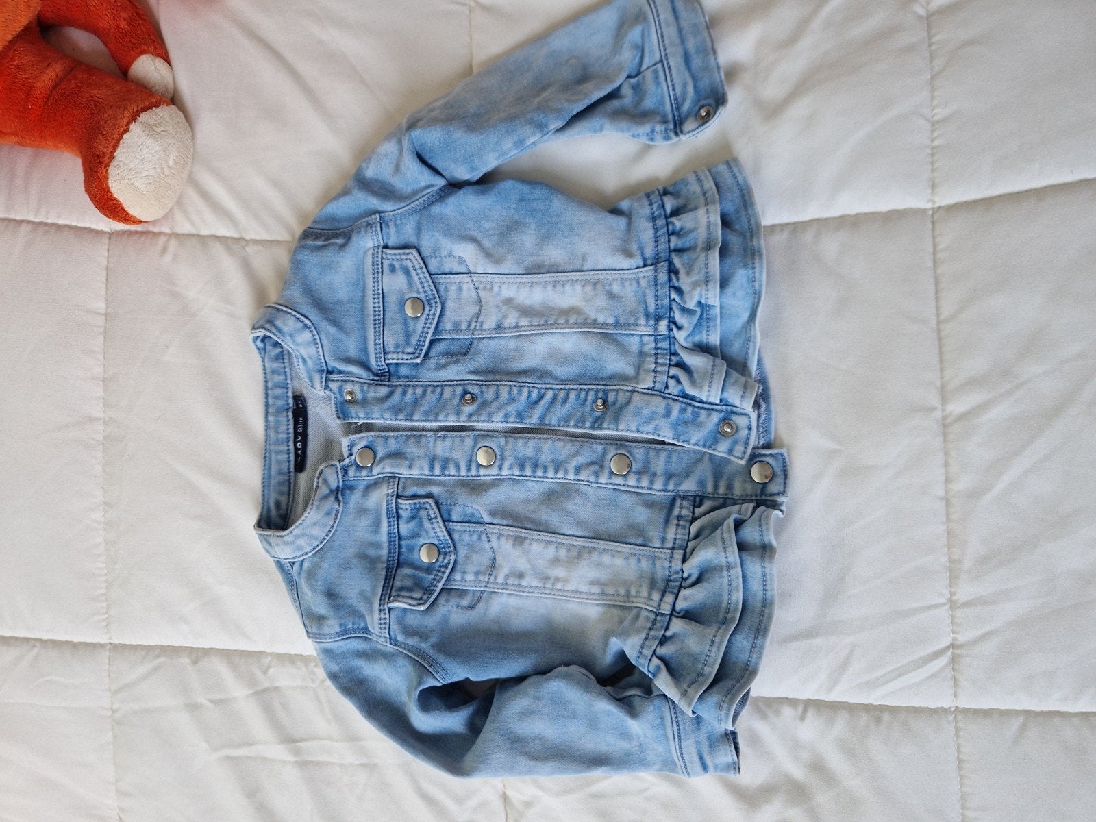 spijkerjasje meisje, maat 86, van Terstal, Kinderen en Baby's, Meisje, Terstal, Ophalen of Verzenden, Zo goed als nieuw