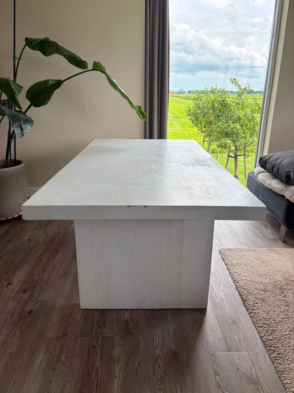 Gratis af te halen: Pilat & Pilat Eettafel 200 x 100 m, Ophalen, Gebruikt, 200 cm of meer, 50 tot 100 cm