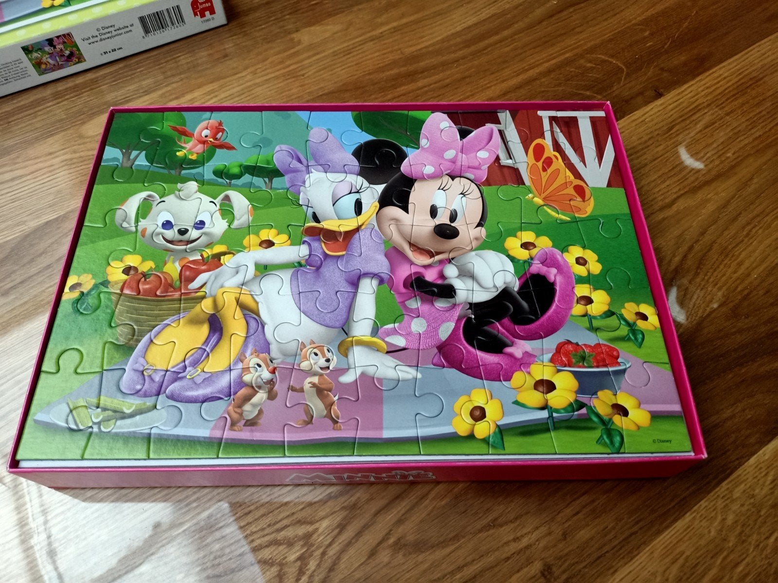 Minnie Mouse puzzel, Ophalen of Verzenden, 10 tot 50 stukjes, Zo goed als nieuw, 4 tot 6 jaar