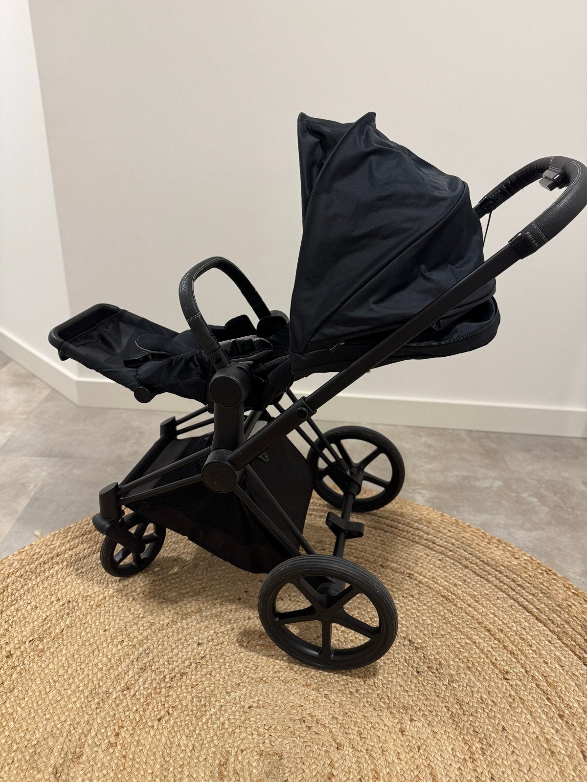 Cybex Priam kinderwagen 3 in 1, Gebruikt, Met reiswieg, Ophalen, Kinderwagen