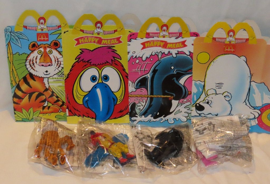 4 McDonalds happy meal Transformers + 4 happy meal dozen, Verzenden, Nieuw
