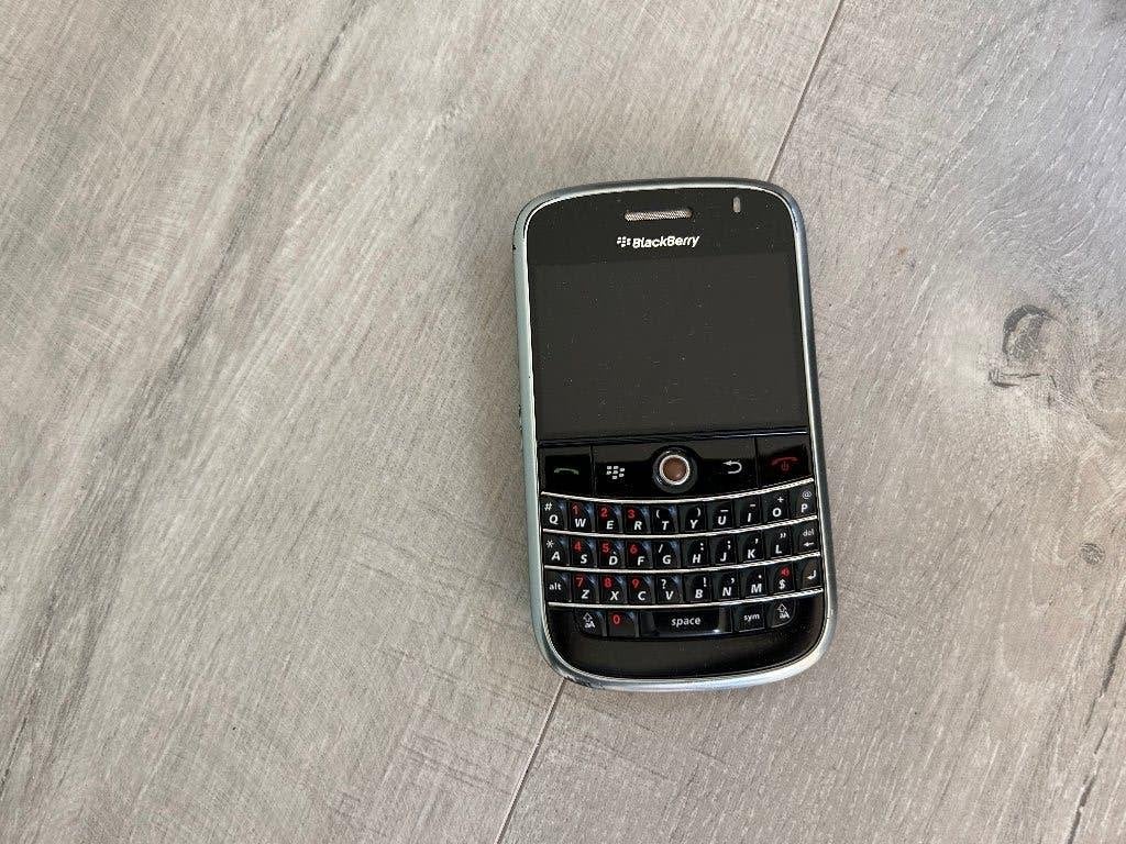 BlackBerry Bold 9000 Zwart, Telecommunicatie, Ophalen of Verzenden, Gebruikt, Zwart, Zonder simlock