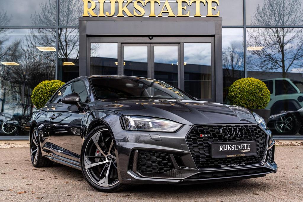 Audi RS 5 2.9 TFSI RS5 quattro|KERAMISCH|CARBON|MEMORY|HUD, Auto's, Audi, Automaat, Gebruikt, 4 stoelen, RS5