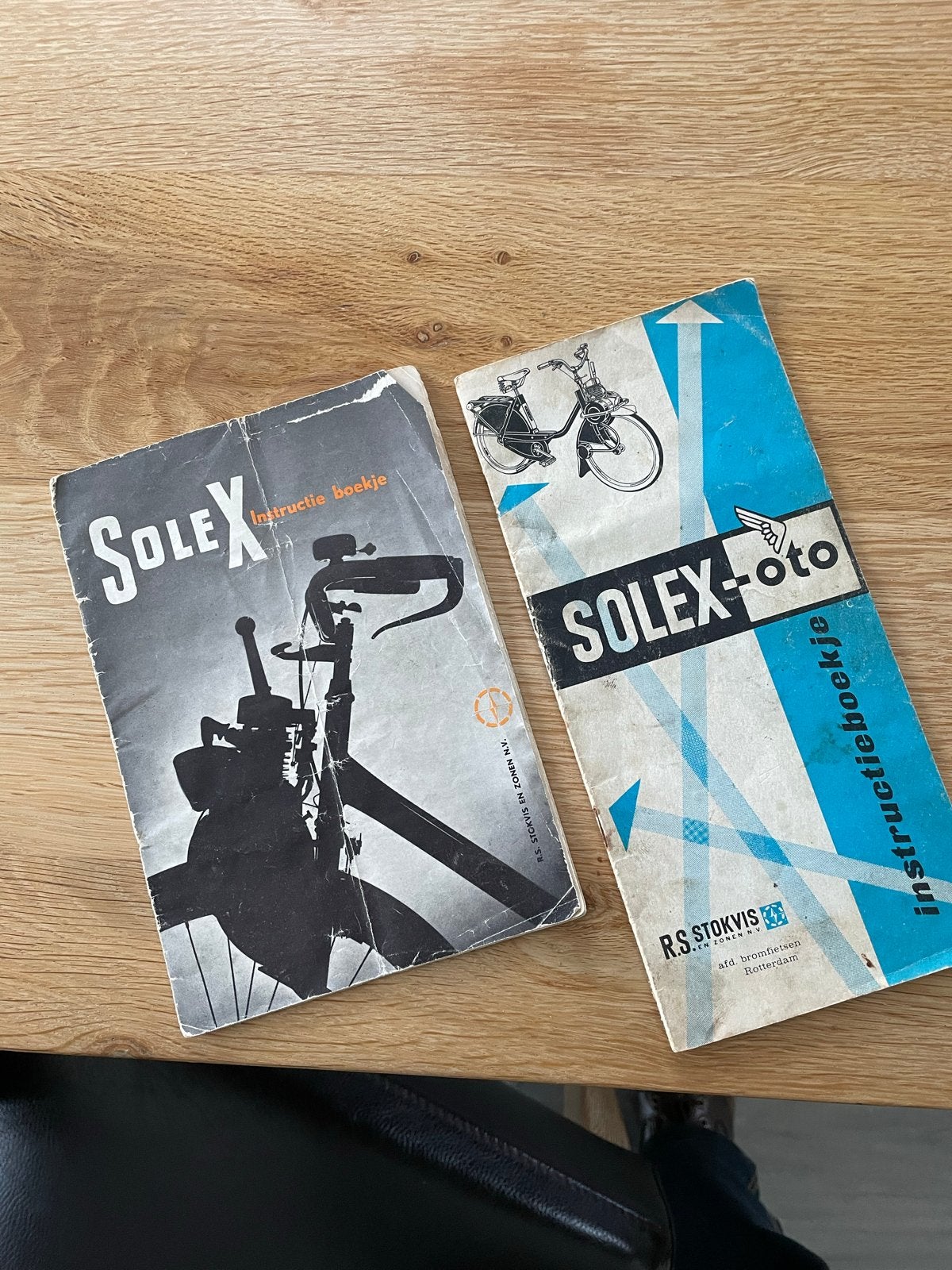 Vintage Solex Instructieboekjes - Set van 2, Ophalen of Verzenden, Gelezen, Algemeen
