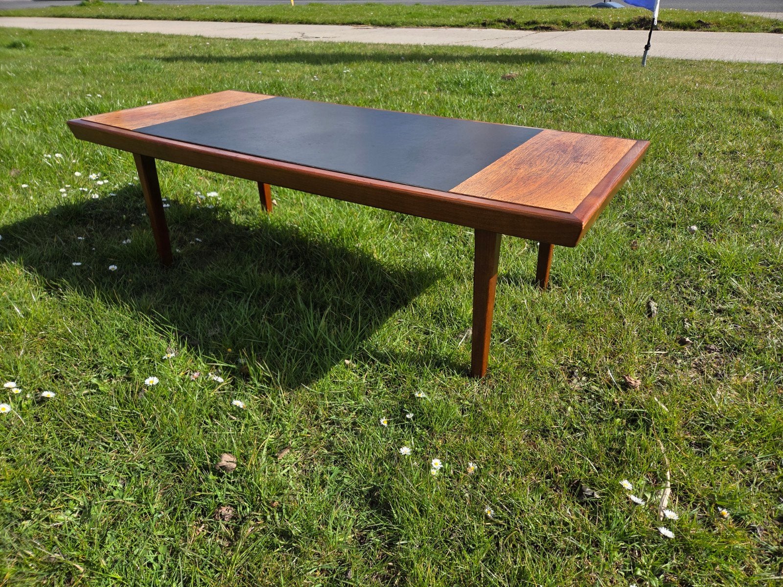 Vintage retro Deens design salontafel, Ophalen, Huis en Inrichting