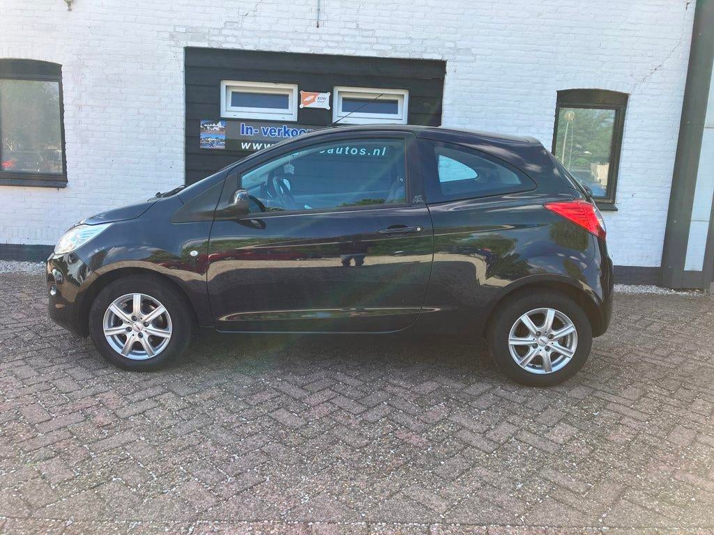 Ford Ka 1.2 Cool&Sound ZEER MOOI weinig KM 2e EIGENARESSE +, Voorwielaandrijving, Stof, Gebruikt, 4 cilinders