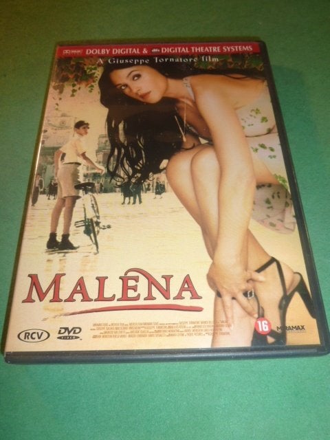 Malena Giuseppe Tornatore dvd Met Monica Bellucci, Alle leeftijden, Verzenden, Zo goed als nieuw, Italië