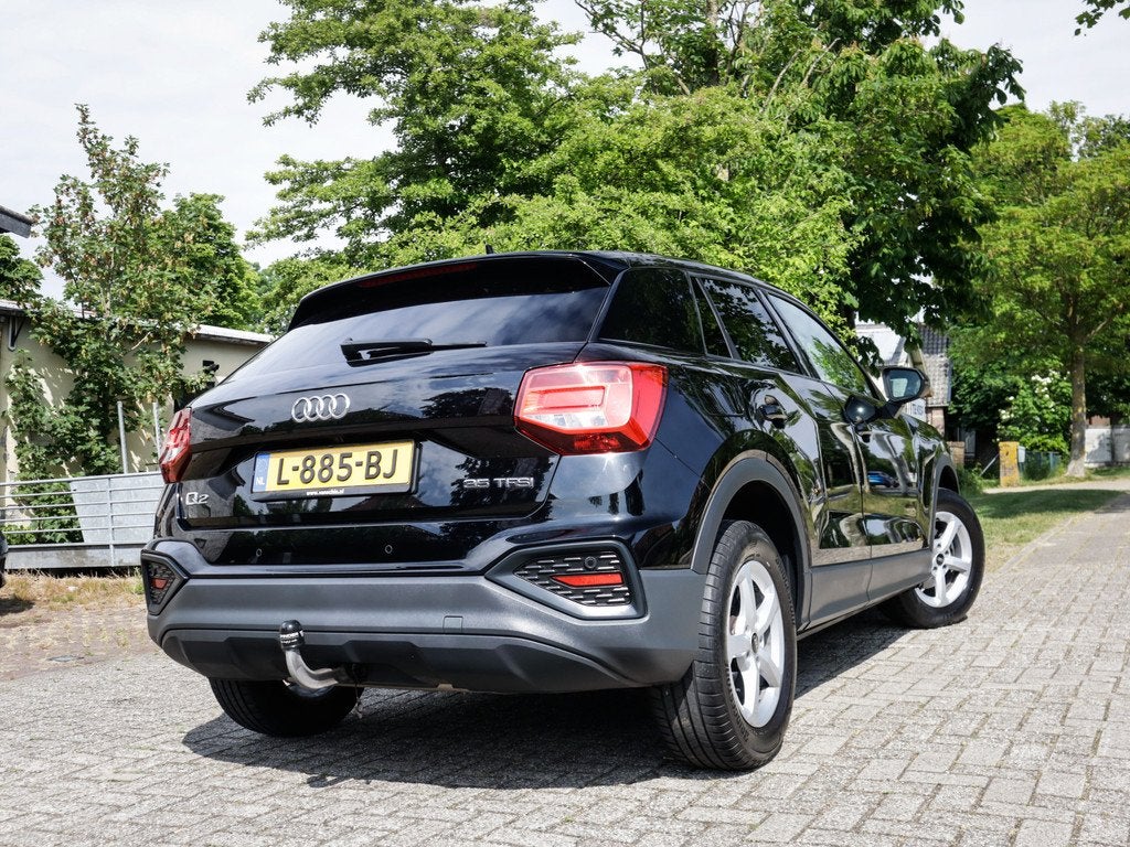 Audi Q2 35 TFSI Pro Line 1e-Eig. & Dealer-Onderh BOVAG-Garan, Auto's, Audi, 12 maanden, Stof, 4 cilinders, Zwart