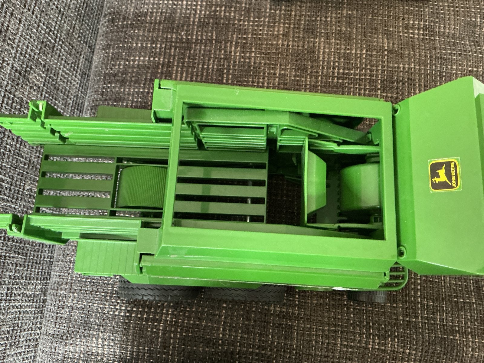 John Deere 690 Balenpers Speelgoedmodel, Ophalen of Verzenden, Gebruikt