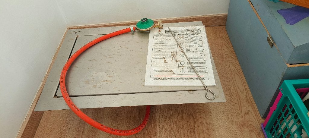 Vuur element voor vuurtafel, Tuin en Terras, Ophalen, Gebruikt