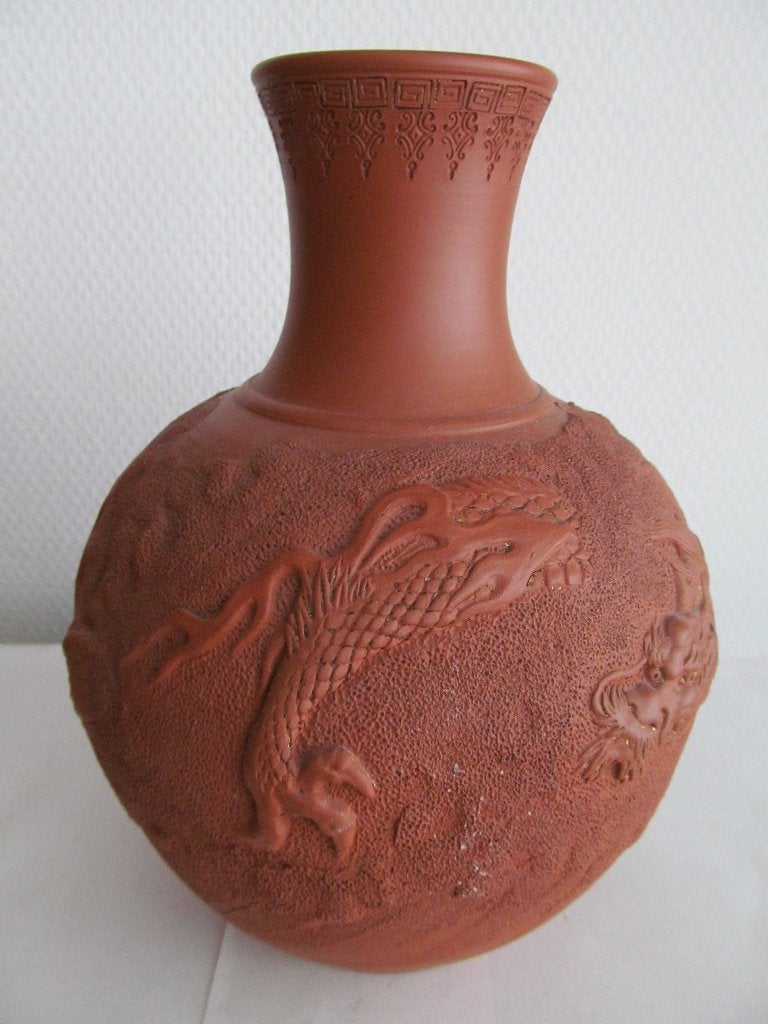 Vintage Tokoname keramiek vaas, Antiek en Kunst, Ophalen