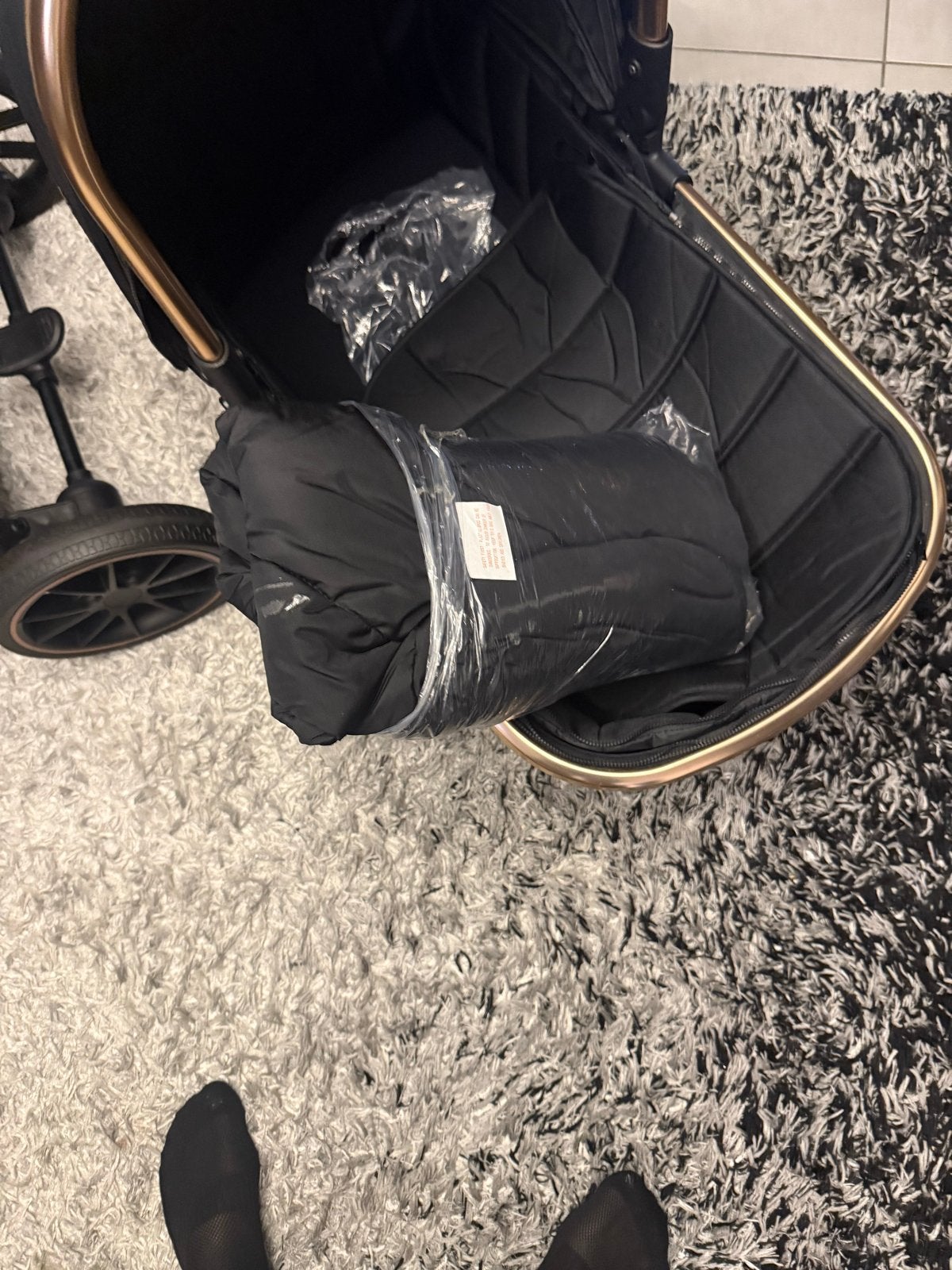 kinderwagen merk ding, Zo goed als nieuw, Met reiswieg, Ophalen, Kinderwagen