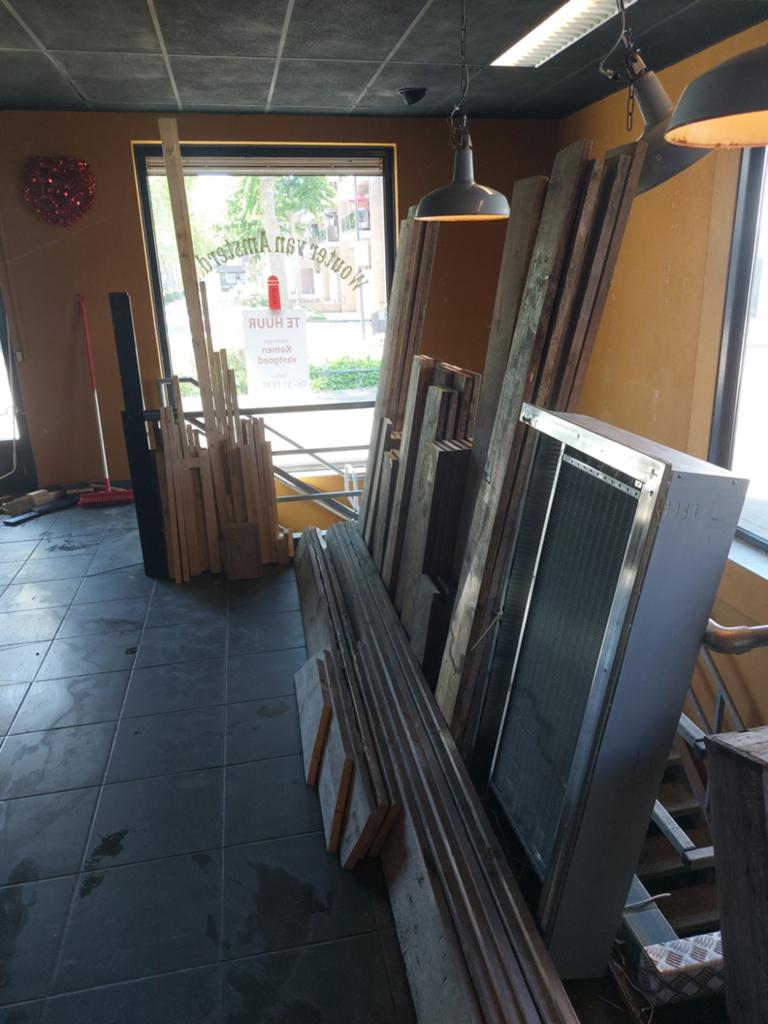 Gebruikt steigerhouten planken, Doe-het-zelf en Verbouw, Steigers, Ophalen, Overige typen, 2 tot 5 meter