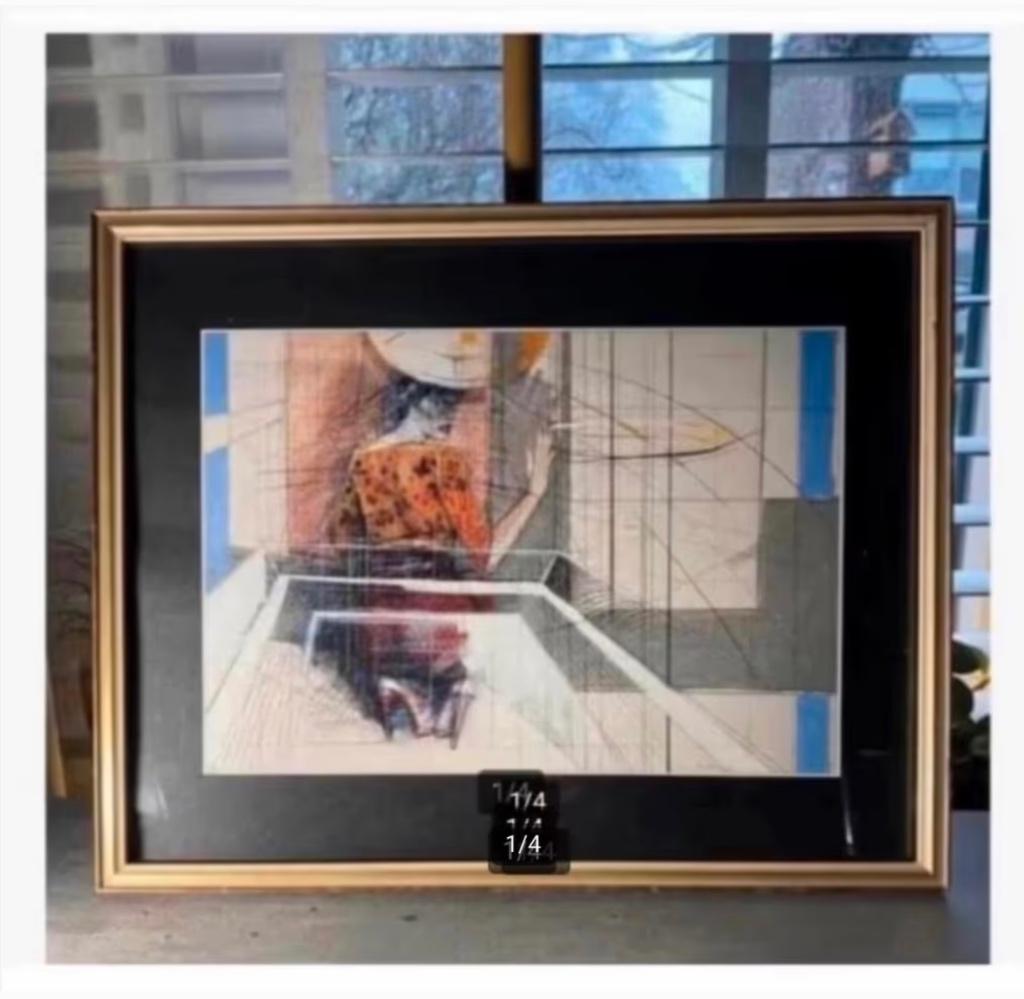 Foto in mooie lijst Steven Scheffer Eindhoven 32 x 25 cm, Antiek en Kunst, Ophalen of Verzenden
