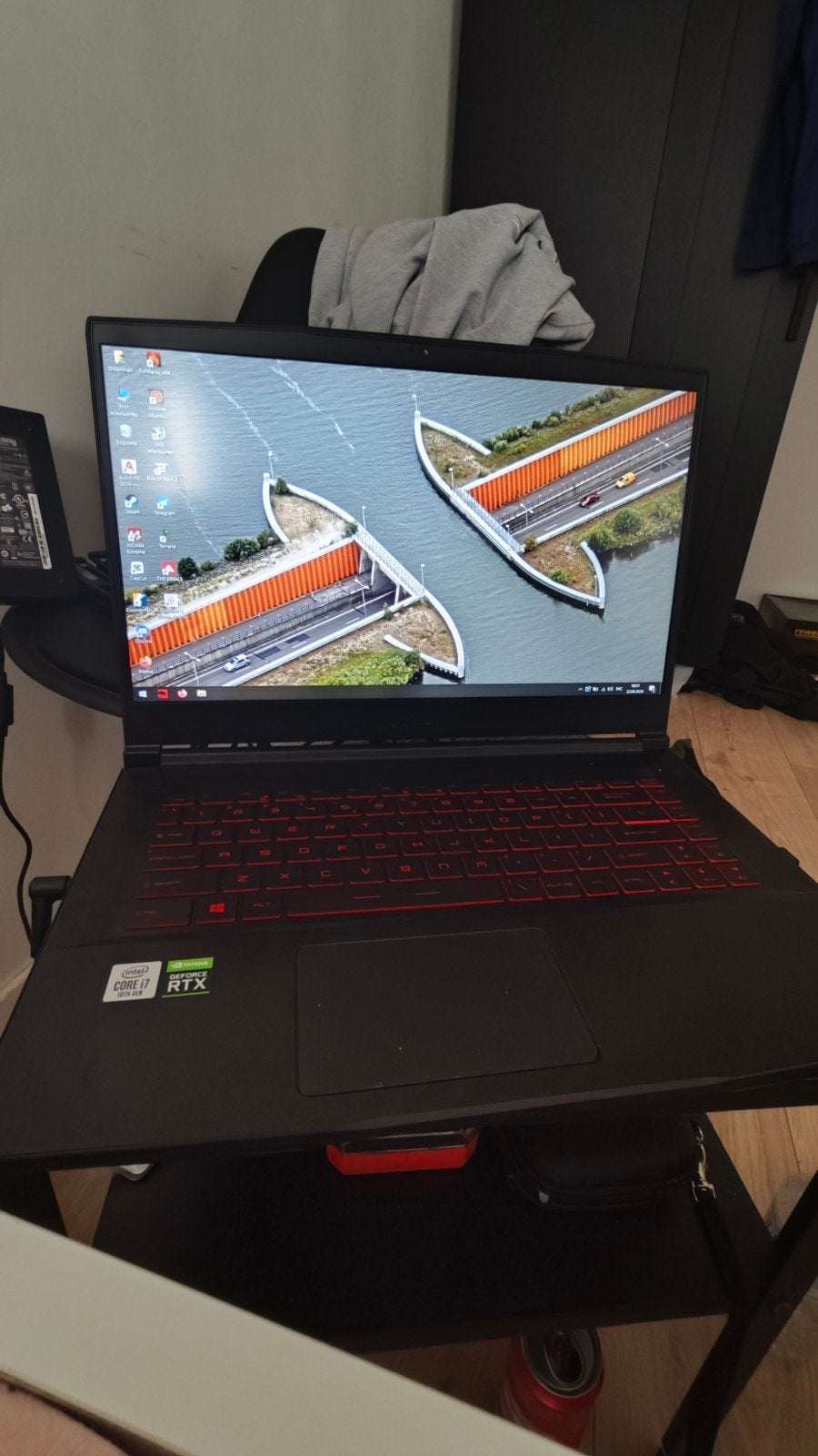 MSI Gaming Laptop - Intel Core i7, 16GB RAM, RTX 2060, Computers en Software, Windows Laptops, 2 tot 3 Ghz, 477 GB, Ophalen of Verzenden