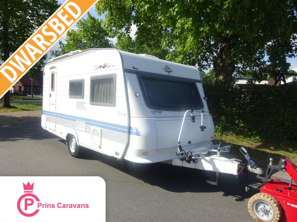 Hobby 440 SF Met Grote Keuken en Mover, Caravans en Kamperen, Caravans, Hobby, Ringverwarming, Bedrijf, Treinzit