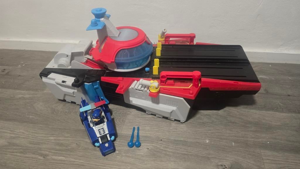 Paw Patrol Sea Patroller met Robo Hond en 2 pijltjes, Ophalen of Verzenden