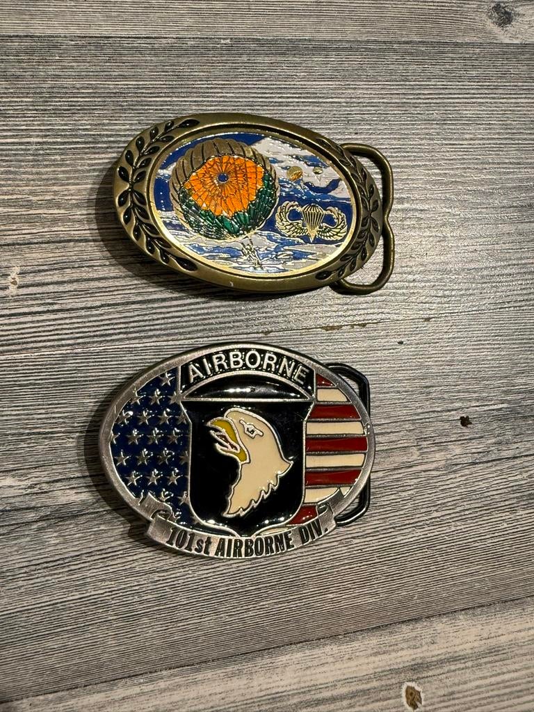 101st Airborne gespen., Verzamelen, Militaria | Tweede Wereldoorlog, Ophalen of Verzenden, Overige soorten, Amerika, Overige typen