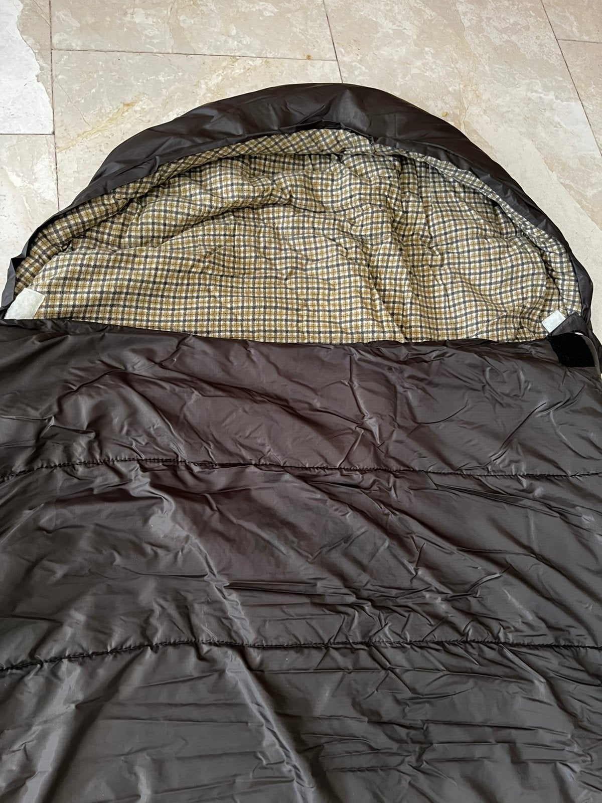 Warme slaapzak met capuchon, Ophalen, Gebruikt