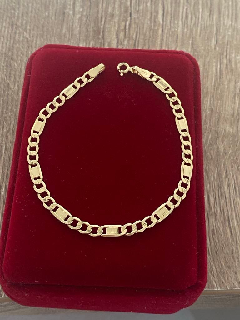 14 karaat gouden armband, 585 goud, Ophalen of Verzenden, Nieuw, Goud, Goud