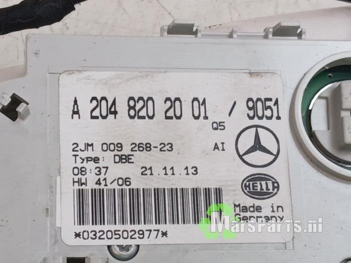 Binnenverlichting voor van een Mercedes C-Klasse, Auto-onderdelen, Gebruikt, -, Ophalen of Verzenden, -