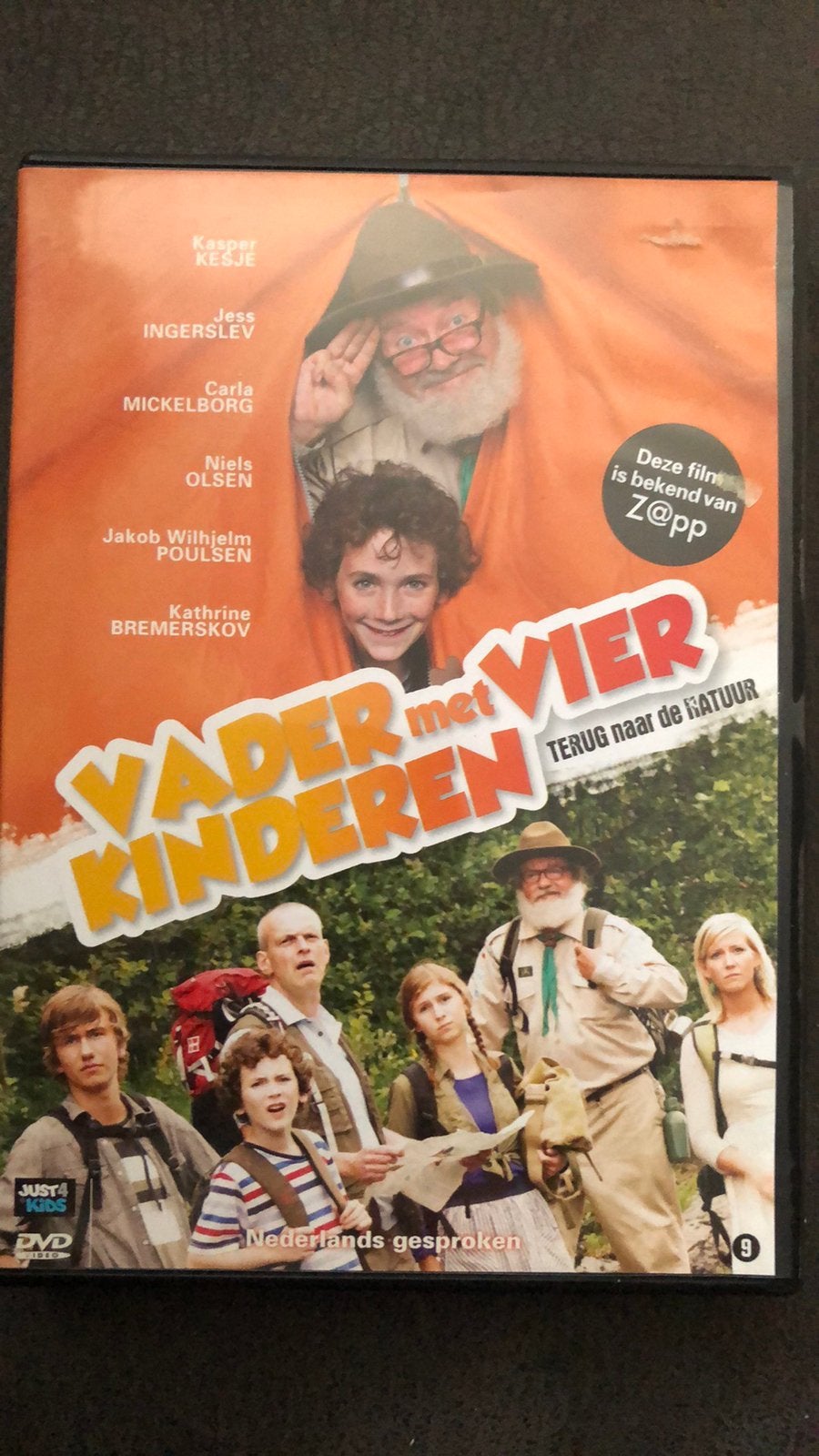 Dvd Vader met vier kinderen - Terug naar de natuur, Alle leeftijden, Ophalen, Gebruikt