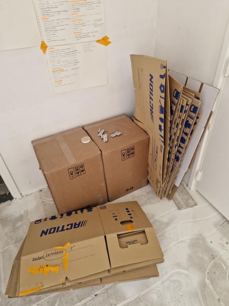 Verhuisdozen (+20 stuks), Ophalen, Overige materialen, Minder dan 50 cm, Gebruikt