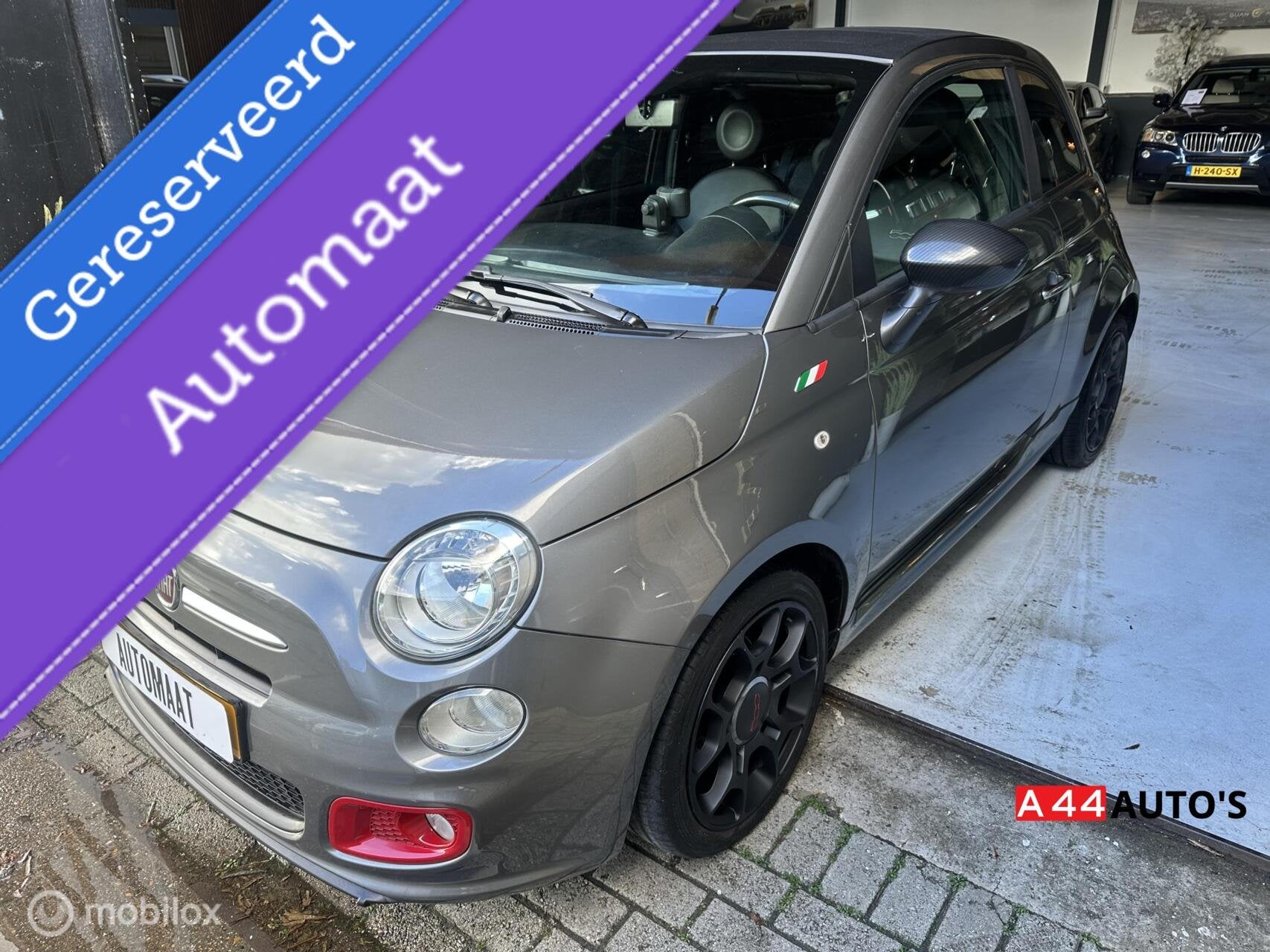Fiat 500 0.9 TwinAir 500S *CABRIO*AUTOMAAT*NAP ✅*VOL ABART, Auto's, 86 pk, Cabriolet, Bedrijf, 26 km/l