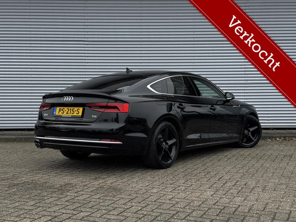 Audi A5 Sportback 2.0 TDI | Panodak | Leder | Xenon | PDC |, Auto's, Audi, Gebruikt, Met garantie (alle), Zwart, Leder