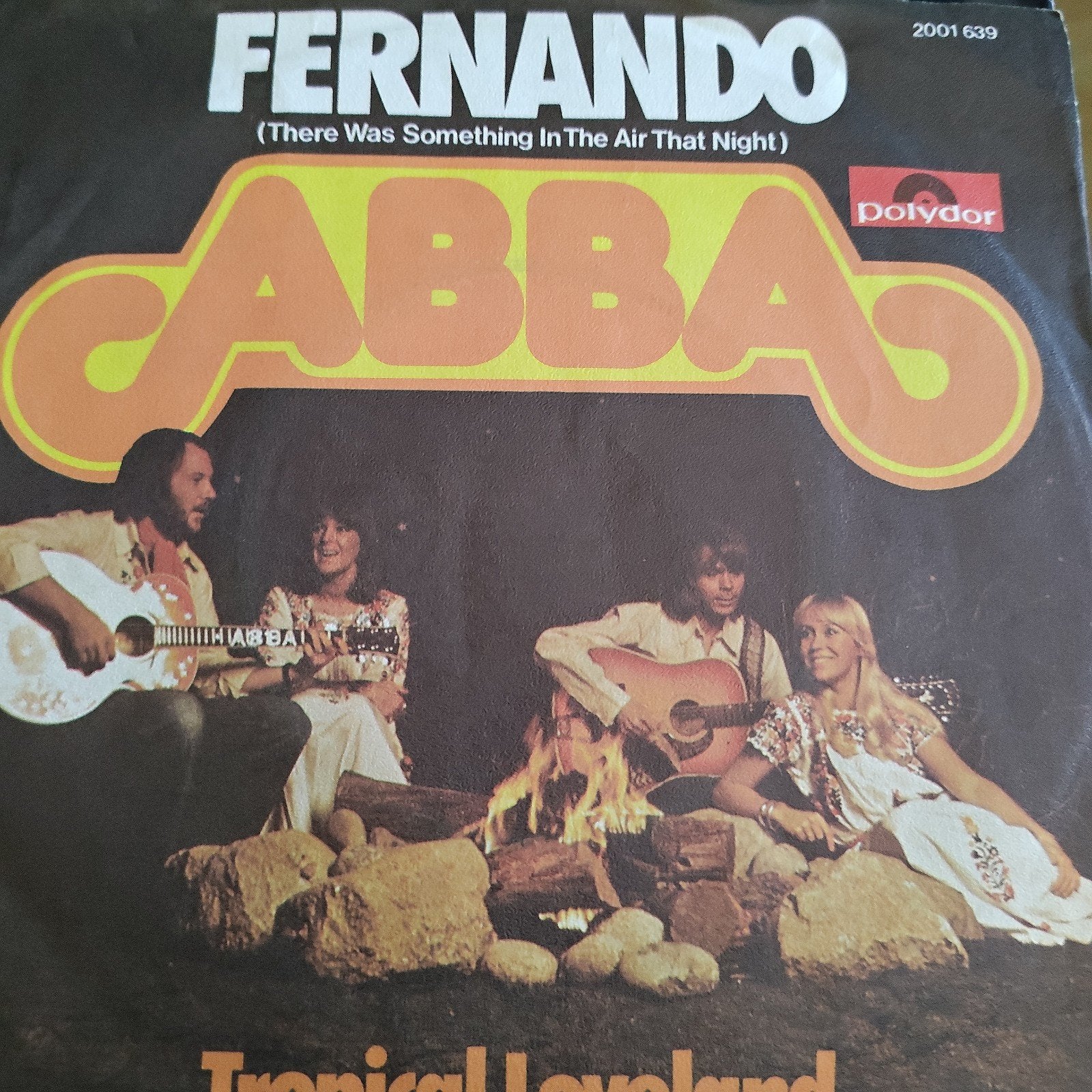 ABBA - Fernando (Single, Polydor, 1976), Gebruikt, 7 inch, Ophalen of Verzenden, EP