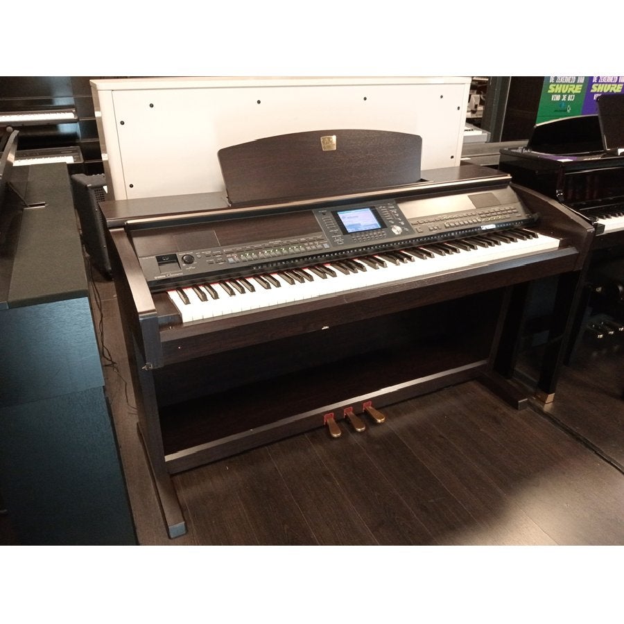 Yamaha CVP503 Occasion Ritme Piano, Muziek en Instrumenten, Wattbaan 1, Nieuwegein, Gebruikt, Bruin, Info@yamaha.com