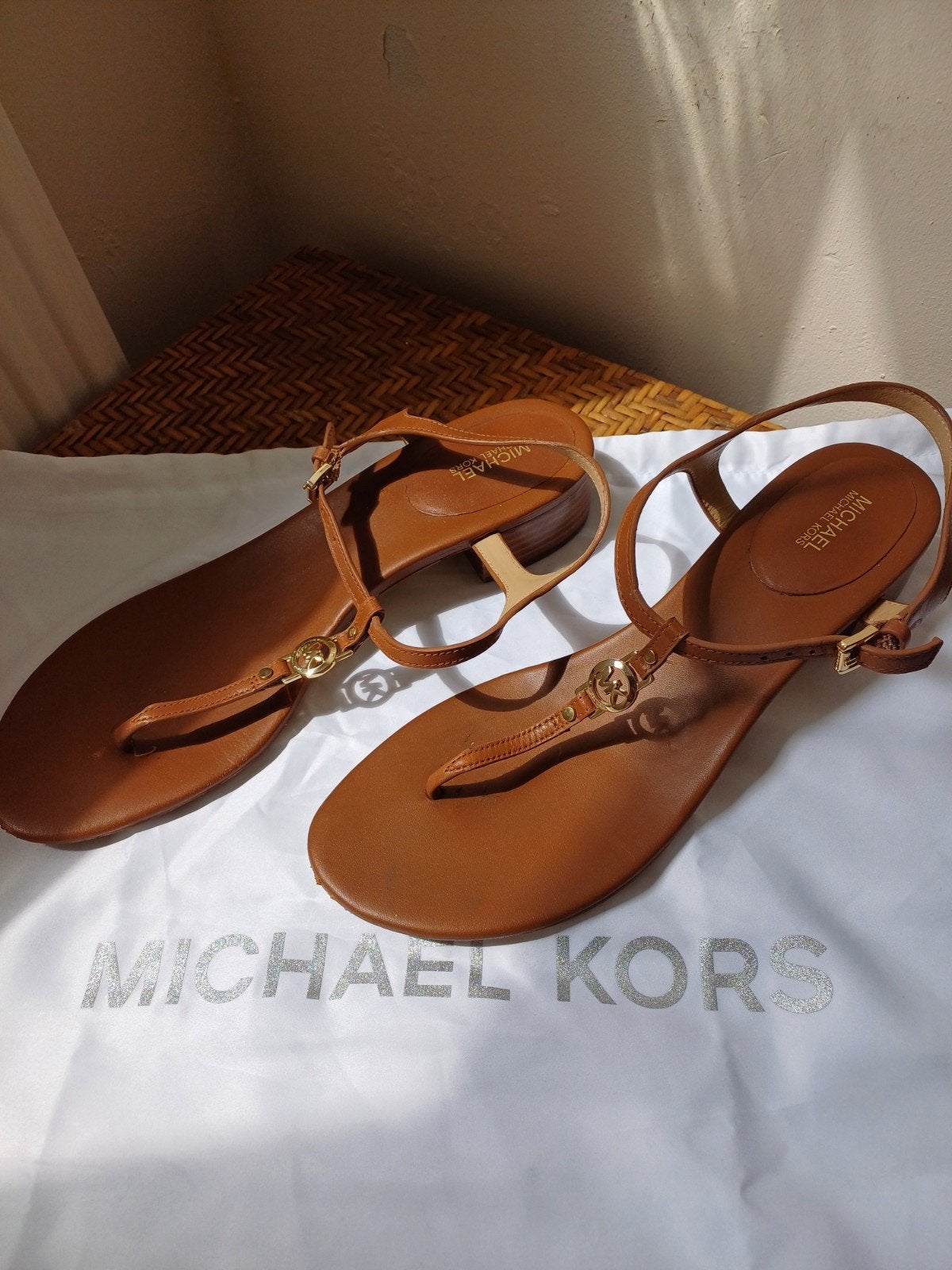Michel kors sandalen, Ophalen of Verzenden, Zo goed als nieuw, Sandalen of Muiltjes