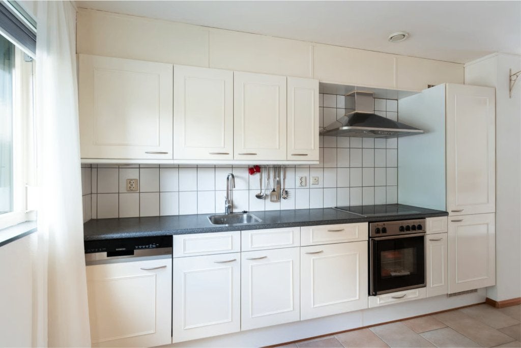 Volledige keuken incl. apparatuur, Ophalen, Gebruikt, Enkelwandige keuken, Hout