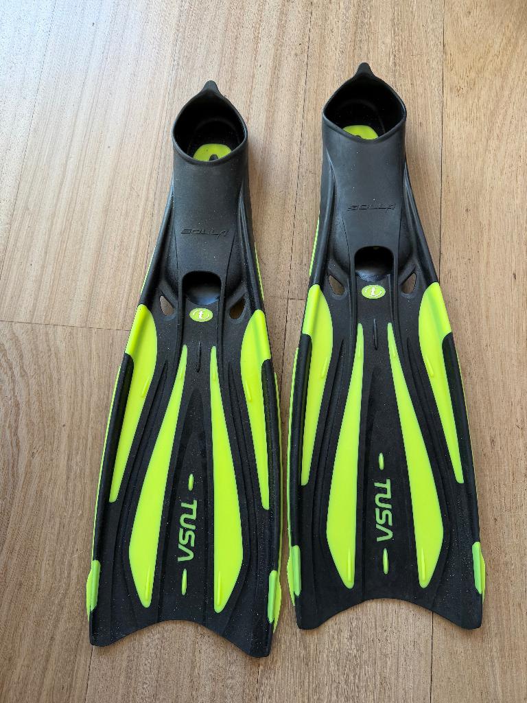 Tusa Solla finnen, Watersport en Boten, Duiken, Ophalen, Zo goed als nieuw, Zwem- of Duikvliezen
