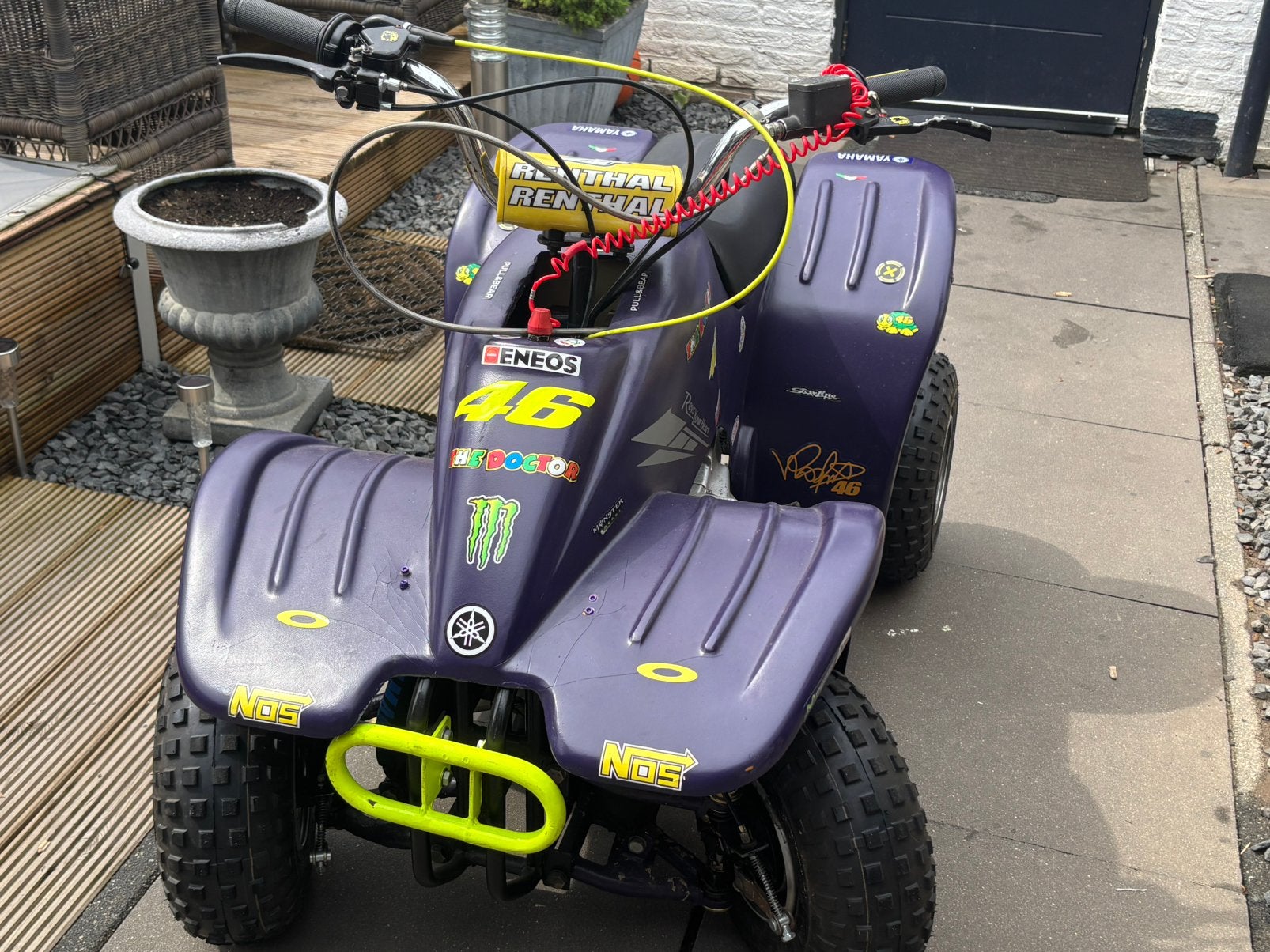 QUAD VOOR KIDS TE KOOP, Fietsen en Brommers, Gebruikt, 72 cc, Ophalen of Verzenden, Schijfrem