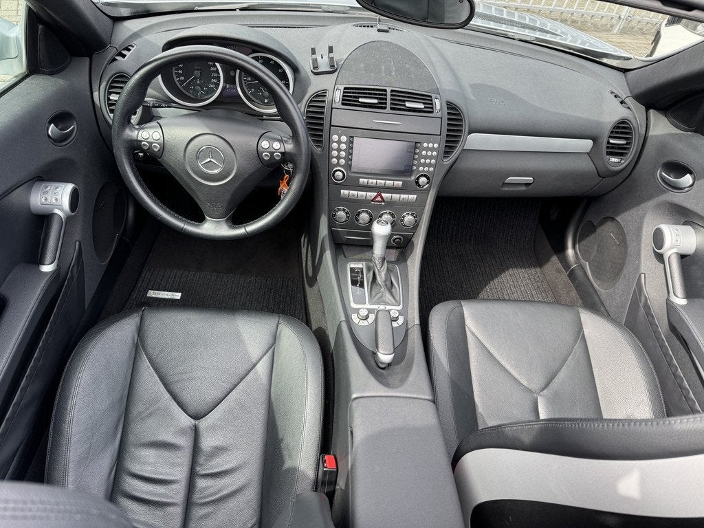 Mercedes-Benz SLK 350 6 cil Aut leer. harman kardon, stoel v, Automaat, 12 maanden, Achterwielaandrijving, Gebruikt