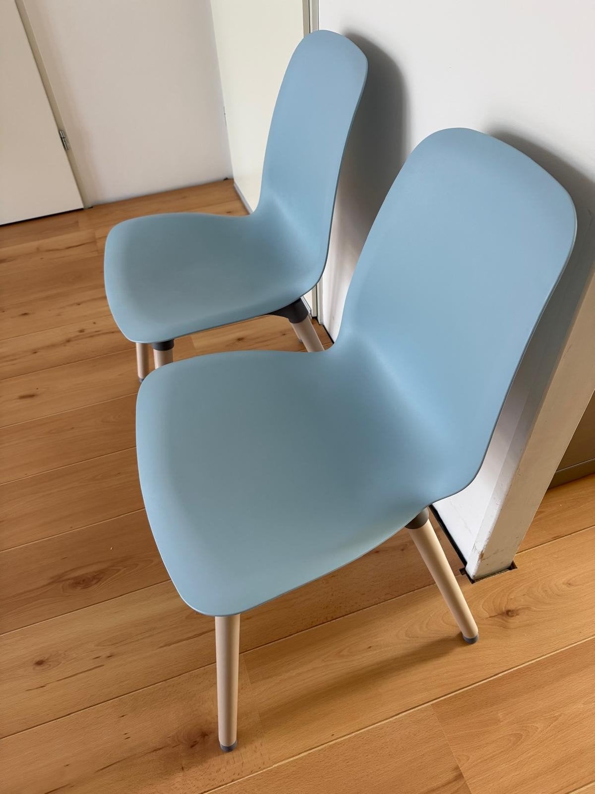 Ikea Leifarne eetkamerstoelen, Ophalen, Kunststof, Gebruikt, Twee