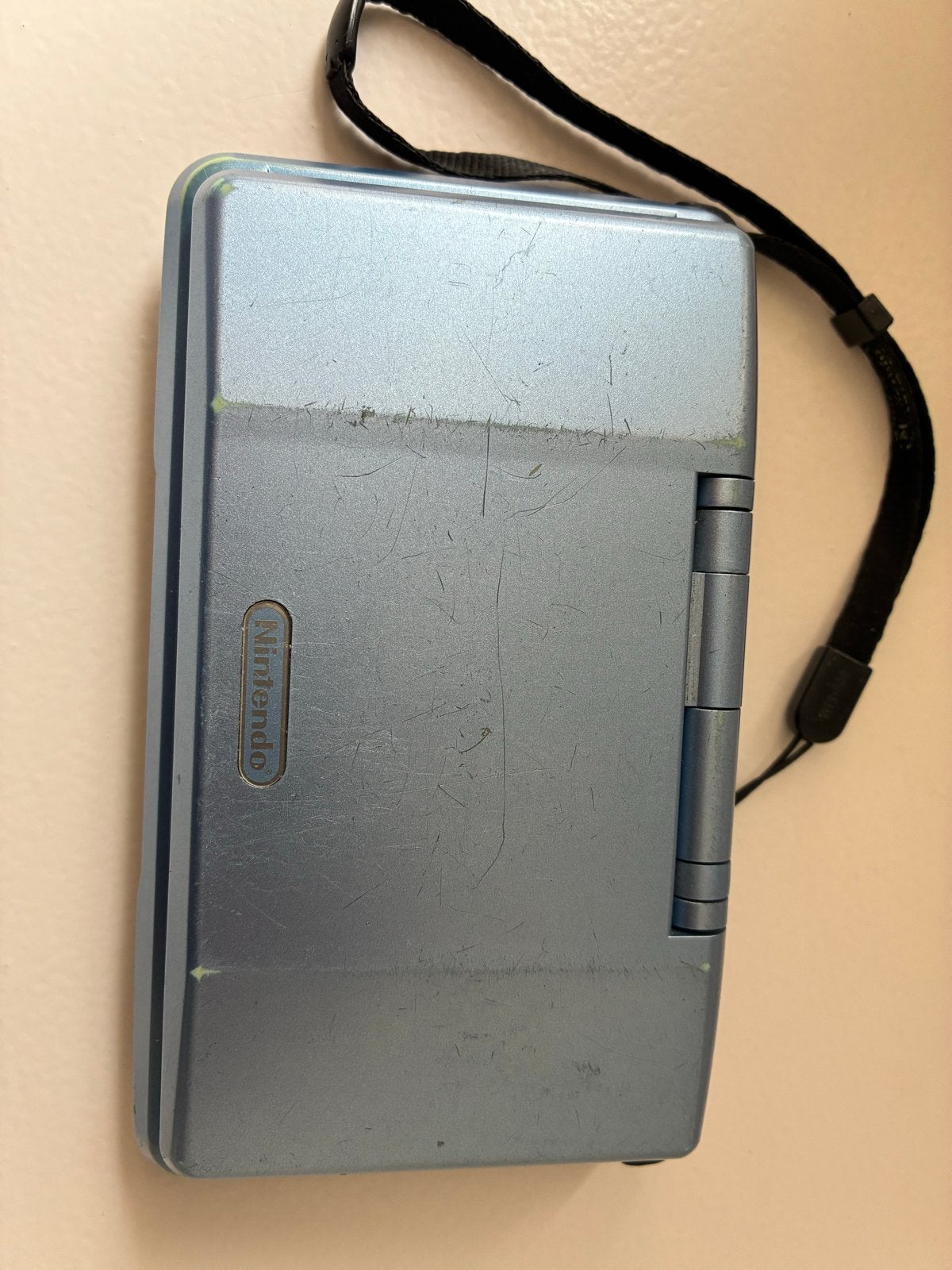 Nintendo DS Phat - Blauw - Inclusief oplader, Spelcomputers en Games, Spelcomputers | Nintendo DS, Ophalen, Gebruikt, Blauw, DS Original of Phat