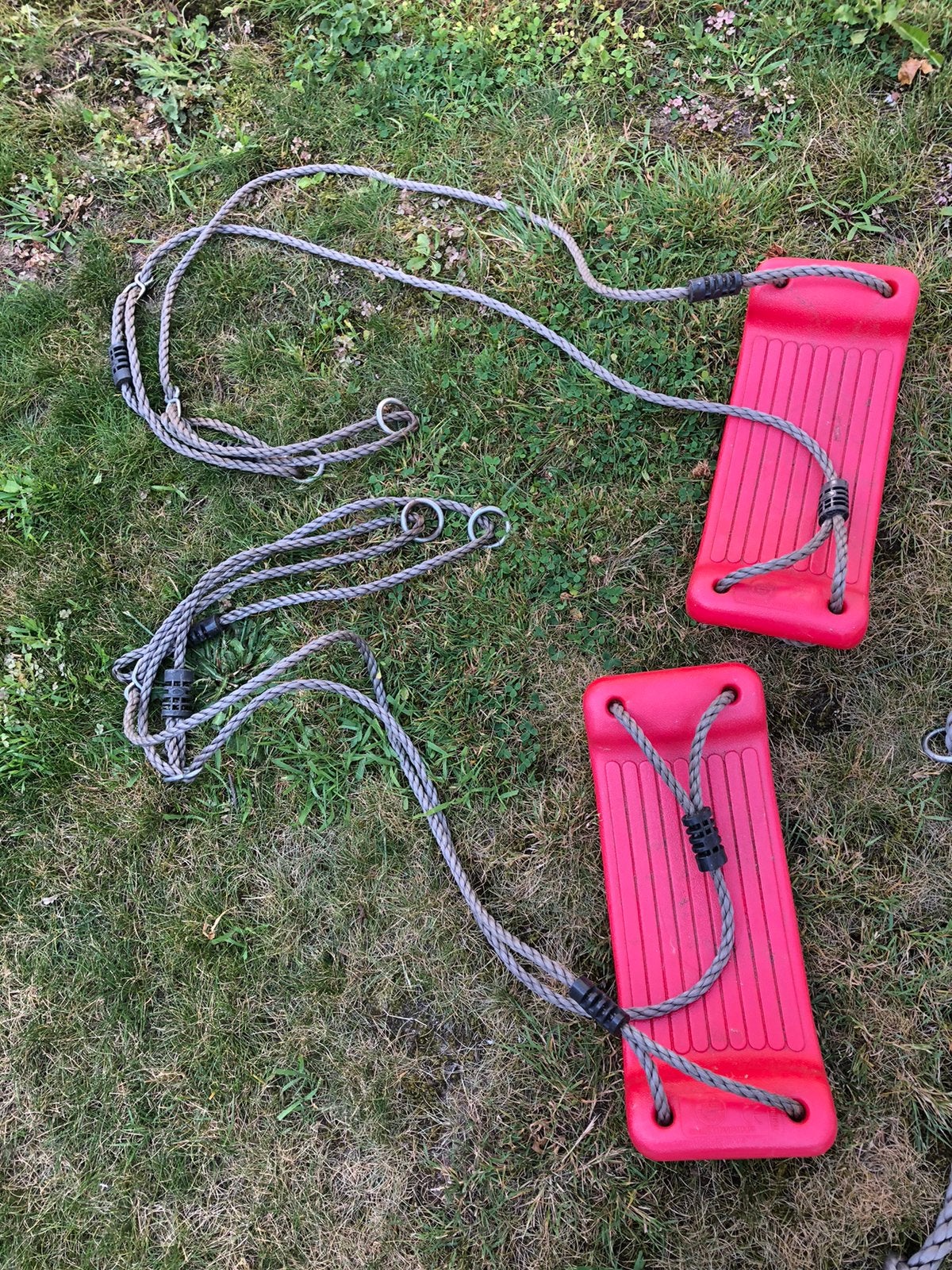 2x Schommel, klimtouw, Ophalen, Gebruikt, Schommel