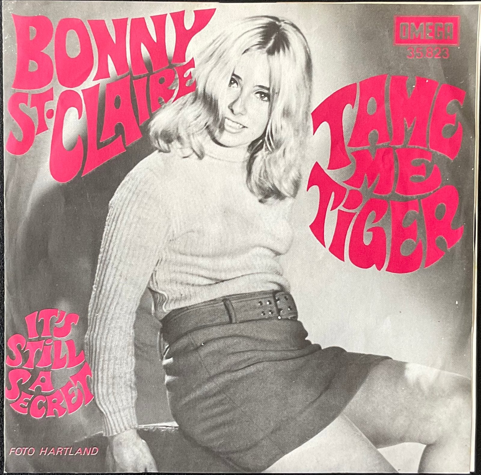 Bonny St.Claire -Tame me tiger (Promo-uit archief-NIEUWSTAAT, Ophalen of Verzenden, Single