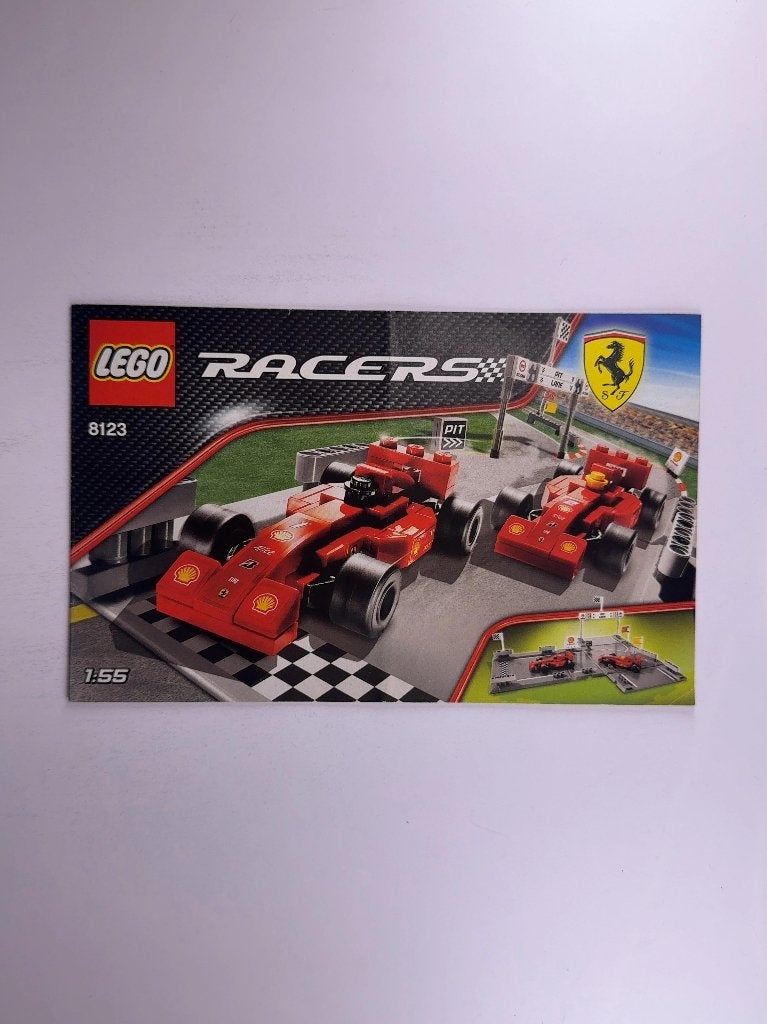 LEGO Racers 8123 (Instructions) for Set 8123 Ferrari F1 Race, Gebruikt, Lego, Overige typen, Ophalen of Verzenden
