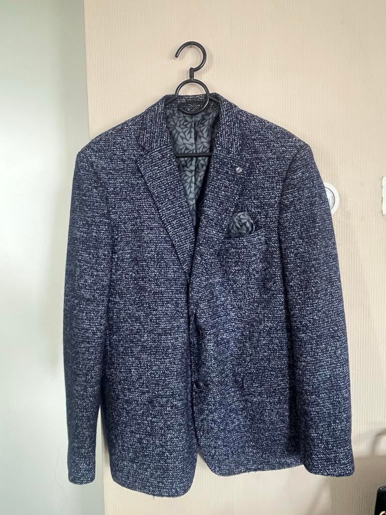 Mister Steven  Blazer - Stijlvol en Comfortabel, Kleding | Heren, Ophalen of Verzenden, Nieuw, Maat 52/54 (L), Blauw