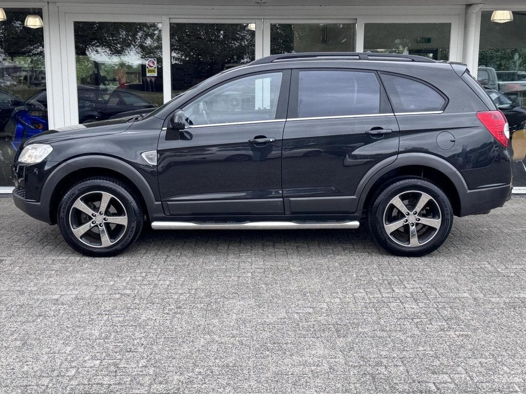 Chevrolet Captiva 2.4 Intro Edition 2WD, 7 Persoons!, Trekha, Auto's, Chevrolet, Voorwielaandrijving, Euro 5, Gebruikt, Zwart