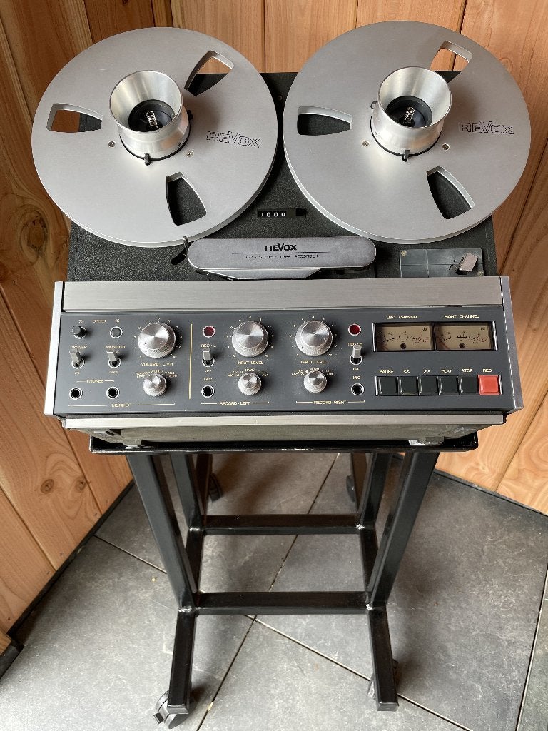 Rare! Revox B77 MKII High Speed (7.5/15 IPS) 2-Track+n. tape, Audio, Tv en Foto, Bandrecorders, Ophalen, Bandrecorder
