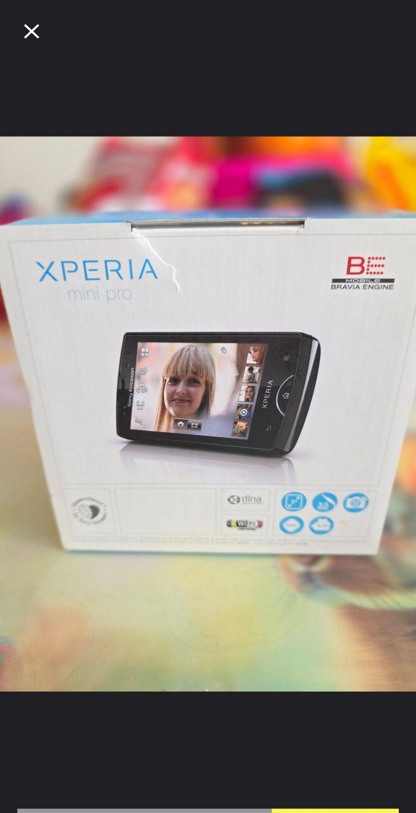 Sony Ericsson Xperia mini pro SK17i Zwart - Nieuw in doos, Schuifmodel, Zwart, Nieuw, 3 tot 6 megapixel