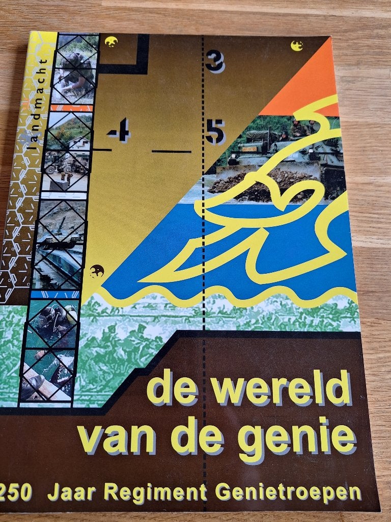 De wereld van de genie - 250 jaar Regiment Genietroepen, Ophalen of Verzenden, Tweede Wereldoorlog, Zo goed als nieuw, Overige onderwerpen