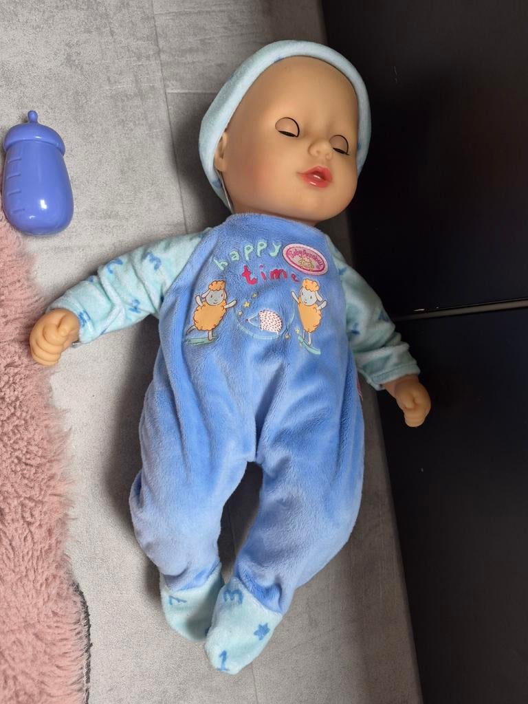 Baby Annabell jongenspop, Ophalen of Verzenden, Zo goed als nieuw, Babypop