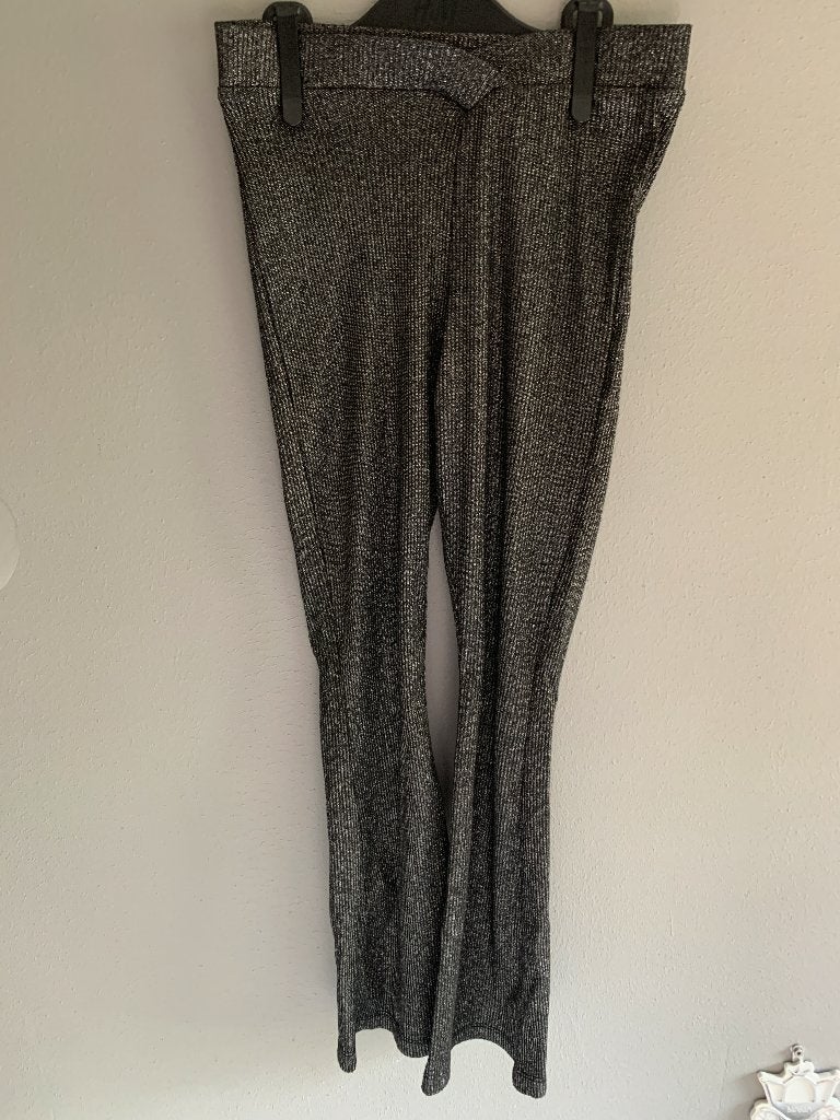 Elegante Zara Glitter Flare Legging/Broek mt 140, Broek, Meisje, Ophalen of Verzenden, Zo goed als nieuw