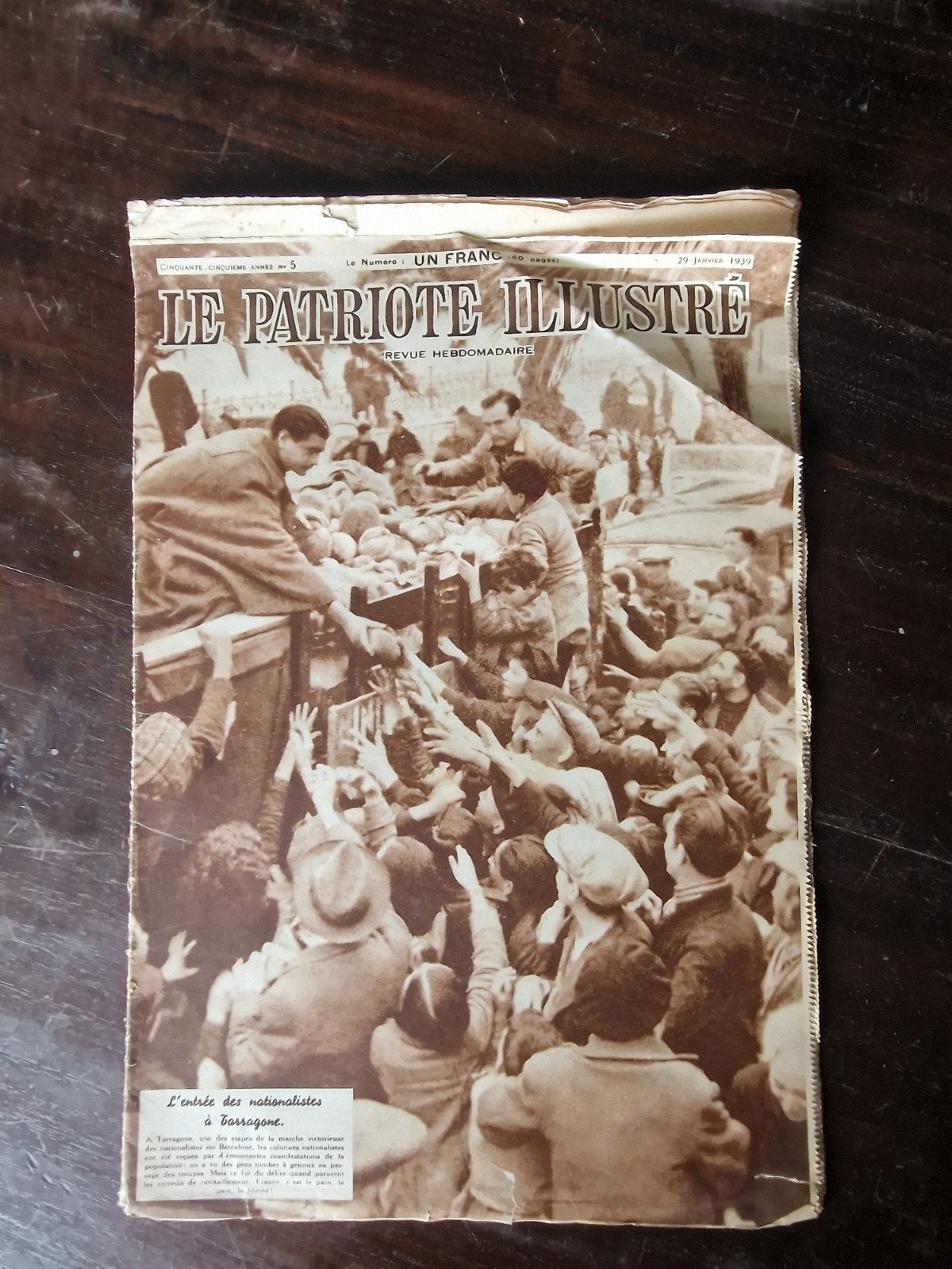 Le Patriote Illustré - Oude Franse tijdschriften, Ophalen of Verzenden, Gelezen, Overige typen