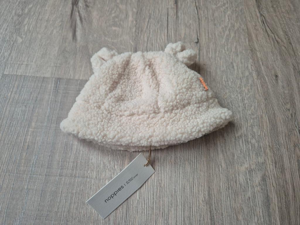 Noppies teddy mutsje maat 0-3 maanden, Kinderen en Baby's, Babykleding | Mutsen, Sjaals en Wanten, Jongetje of Meisje, Maat 56